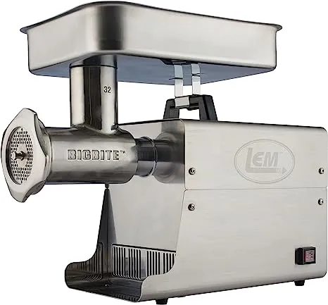 LEM Big Bite Meat Grinder #8