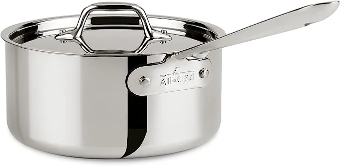 Stainless Steel 2 Quart Sauce Pan with Lid