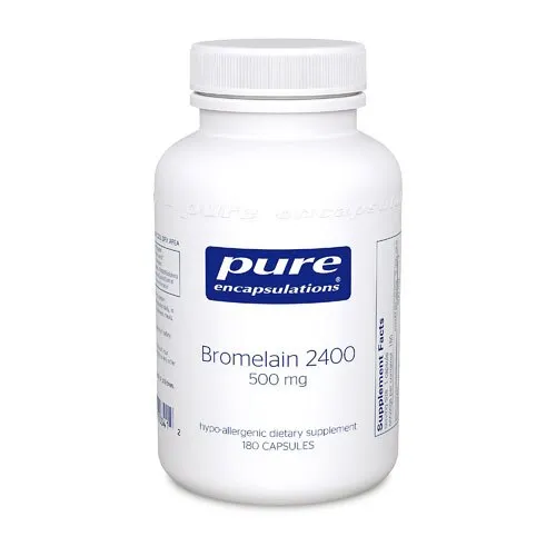 Pure Encapsulations - Bromelain 2400 - 500 mg, 180 Capsules