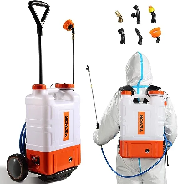 VEVOR 4 Gallon Battery Powered Backpack Sprayer