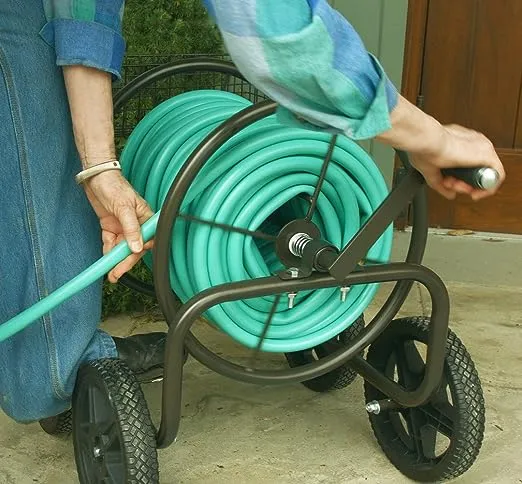 Liberty Garden 4-Wheel Hose Cart