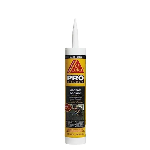 9 fl. oz. Sikaflex Self-Leveling Asphalt Sealant in Black