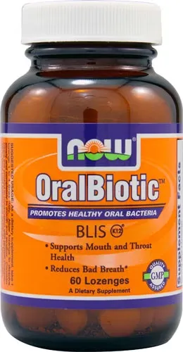 Now OralBiotic 60 Lozenges