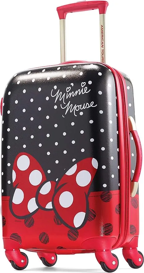 American Tourister Disney Minnie Mouse Red Bow Hardside Spinner