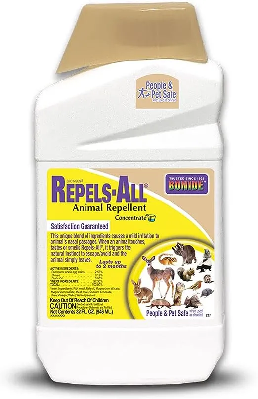 Bonide 32 oz. Repels-All Animal Repellent Concentrate