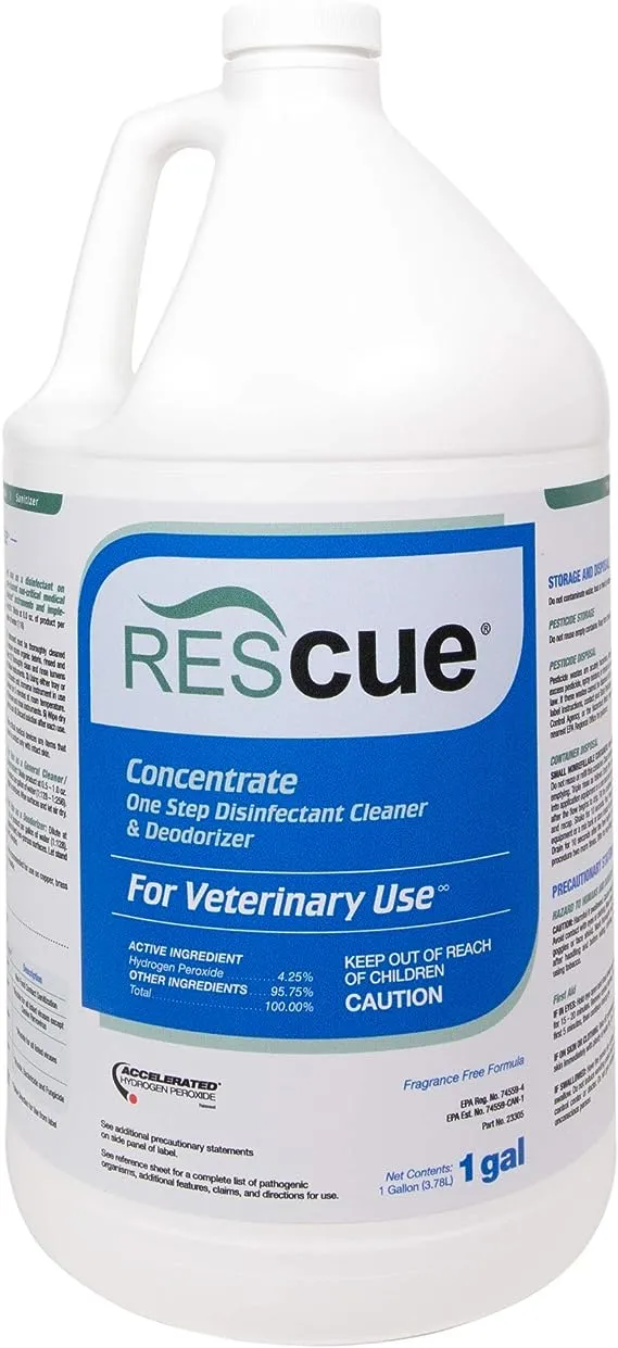 Rescue Disinfectant Concentrate, 1 Gallon