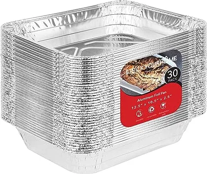 adamsbargainshop 9x13 Disposable Foil Pans