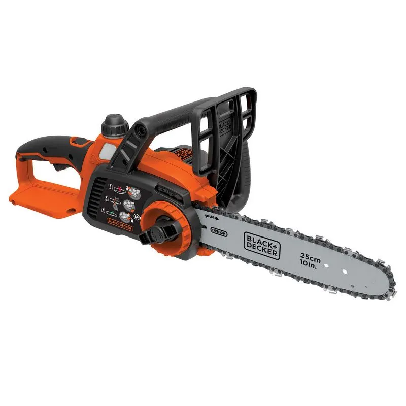 BLACK & DECKER Chainsaw,10 in.,20V,Li Ion