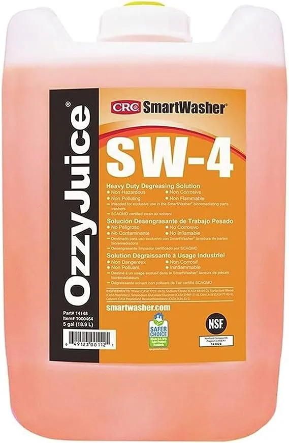 CRC - OzzyJuice Heavy Duty Degreasing Solution 5 gal. - SW-4