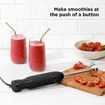 Chefman Immersion Stick Hand Blender Black