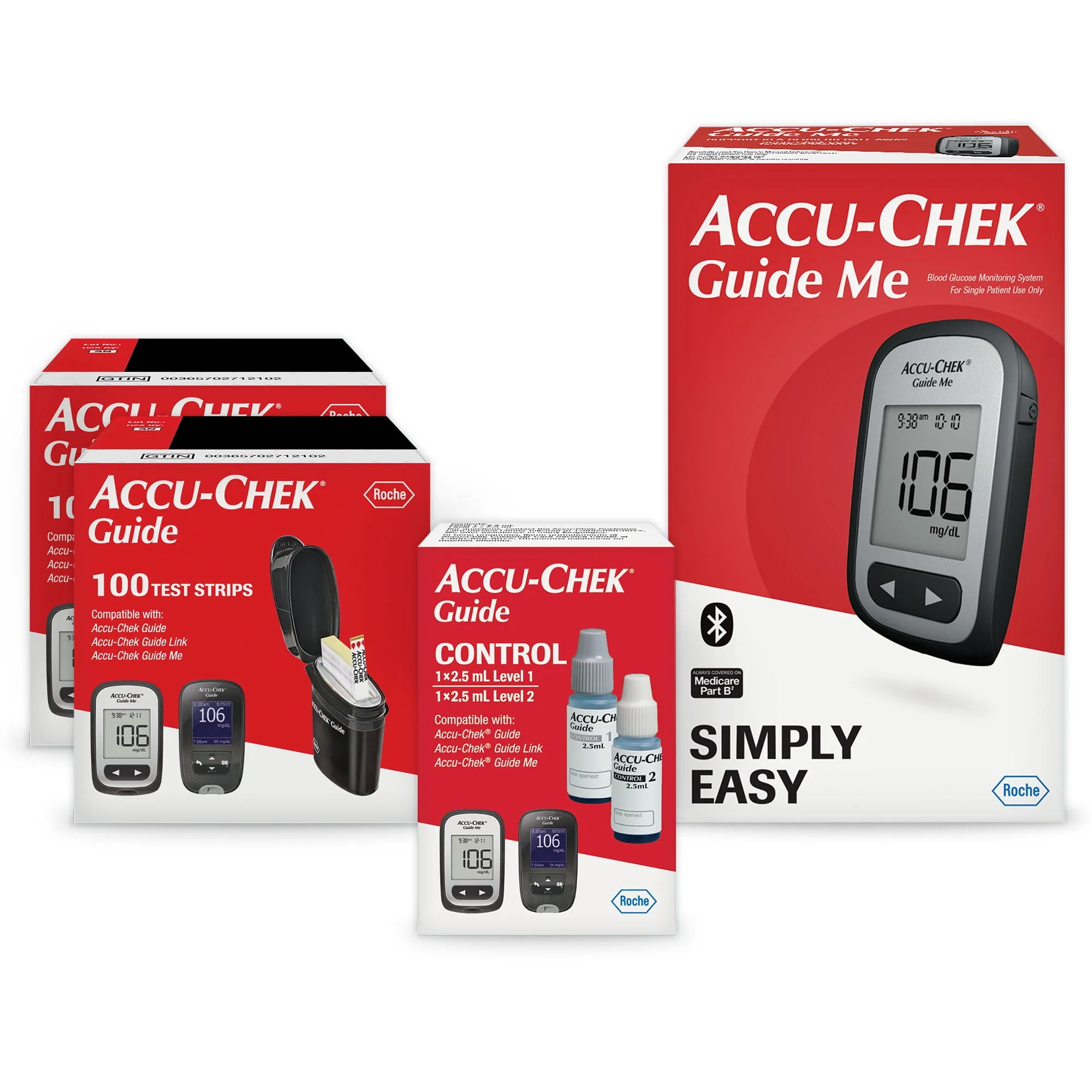 Accu-Chek Guide Me Blood Glucose Monitor