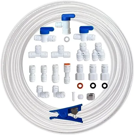 Nsf Certified 1/4&#034; O.d. Push To Connect Fittings For Ro reverse Osmosis Water 