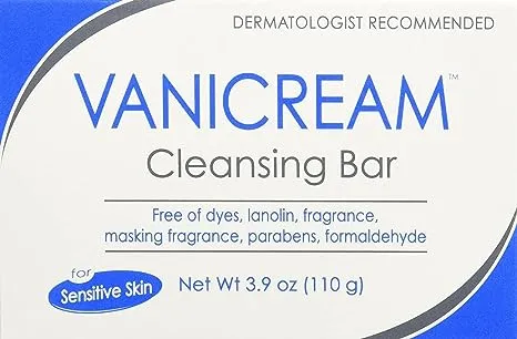 Pharmaceutical Specialties Vanicream Cleansing Bar 3.9 oz Pack of 5