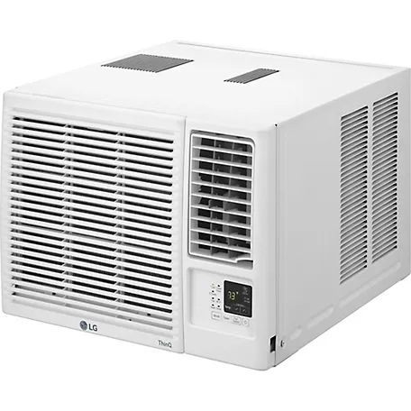 LG Electronics 12,000 BTU 230/208-Volt Window Air Conditioner with Cool, Heat and Wi-Fi Control in White