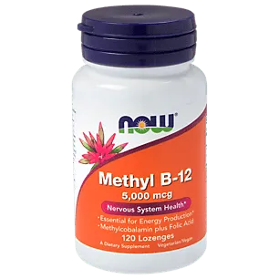 NOW Foods, Methyl B-12, 5,000 mcg, 90 Veg Capsules