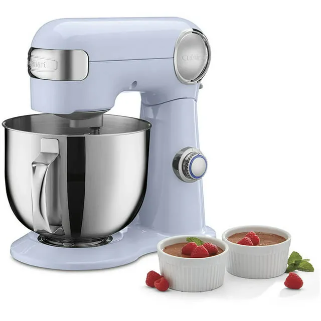 Cuisinart - Precision Master 5.5 Quart Stand Mixer - Arctic Blue