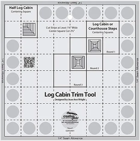 Creative Grids Log Cabin Trim Tool