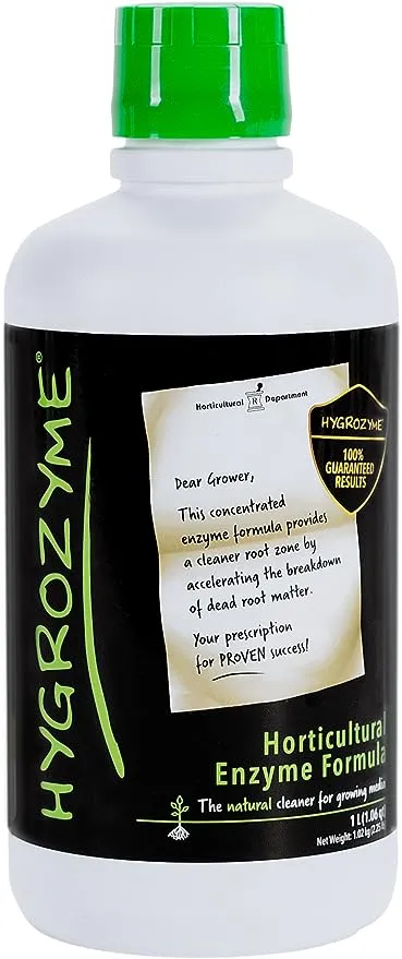 Hygrozyme Premiere Horticultural Enzymatic Formula, 1-liter