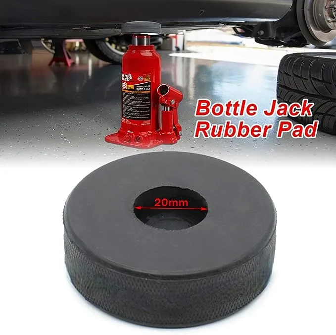 Autoxbert Bottle Jack Rubber Pad Anti-Slip Adapter Support Block Car Lift Tool ...