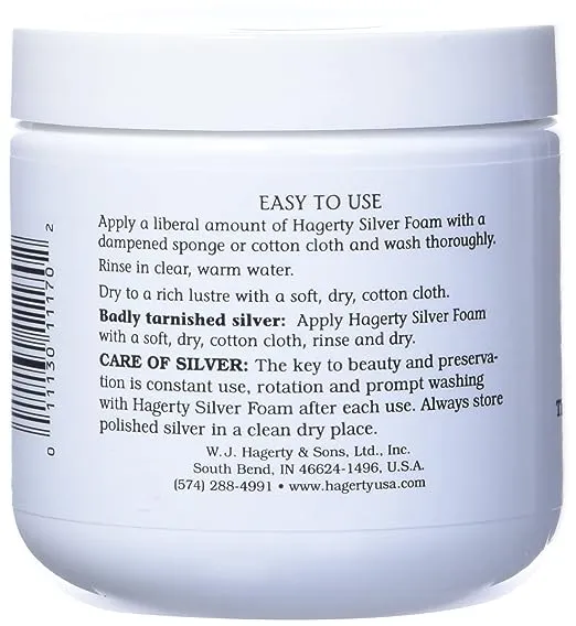 Hagerty Silver Foam - 19 oz jar