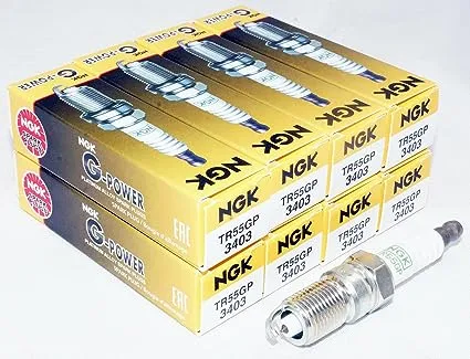 Set of 8 Spark Plugs Made In Japan NGK G-Power Premium Platinum 3403/TR55GP