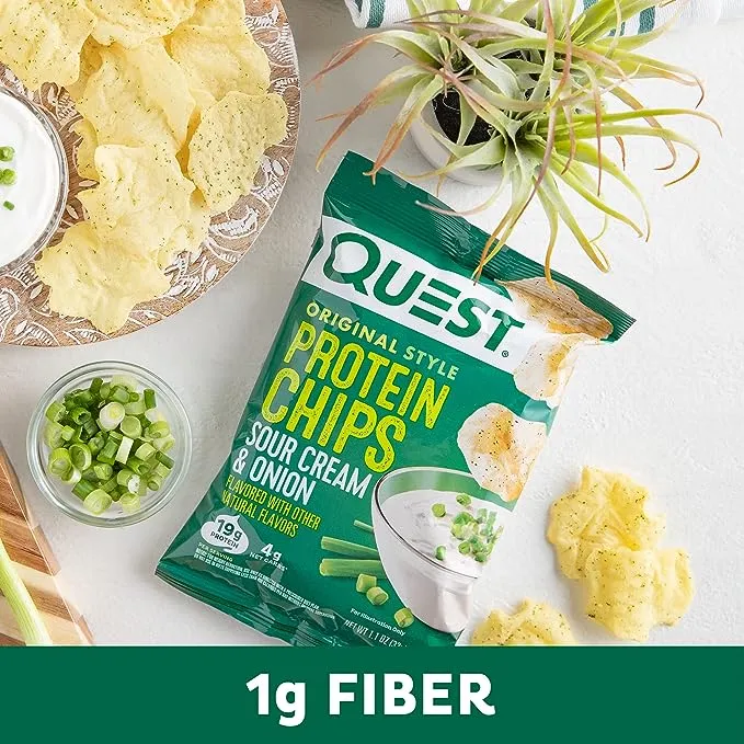 Quest Protein Chips Sour Cream & Onion