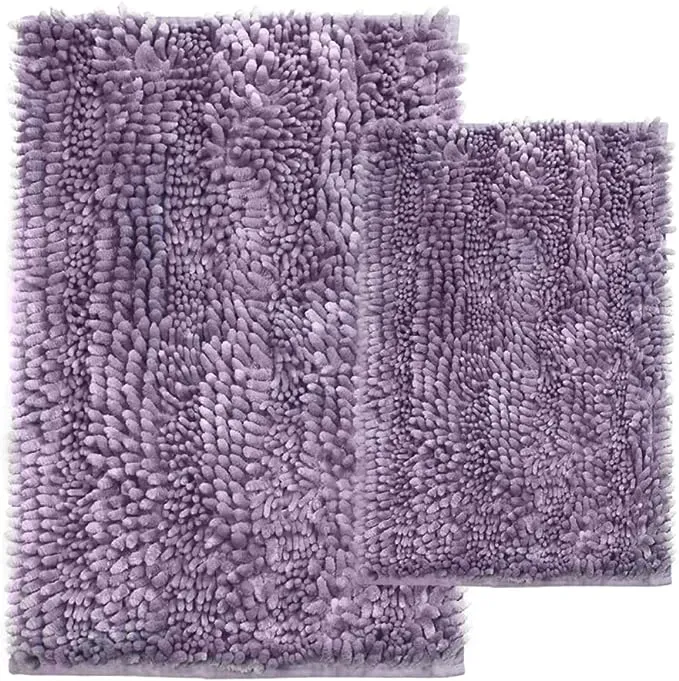 Civkor 2 Pieces Bathroom Rugs Set