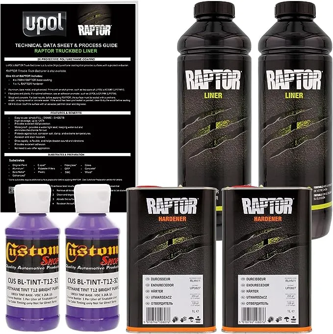 U-POL Raptor Urethane Spray-On Truck Bed Liner