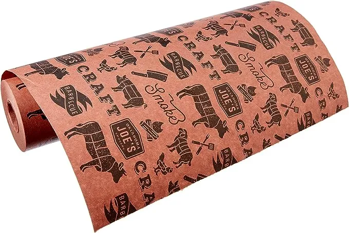 Oklahoma Joe's 8215237P04 Peach Butcher Paper 12-in x 100-ft roll