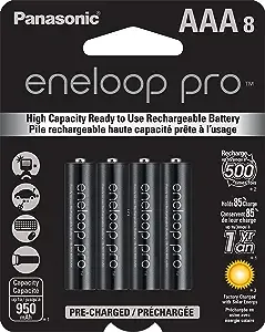 Panasonic Eneloop Rechargeable Batteries