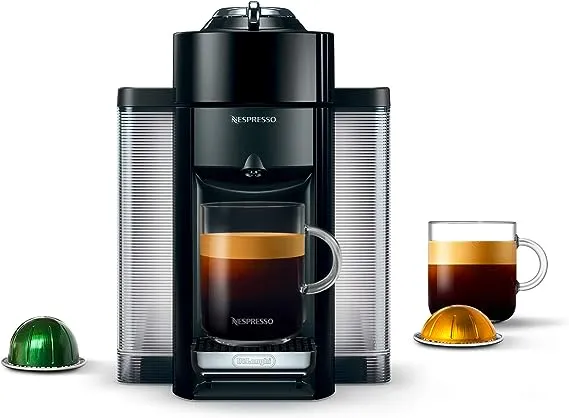 Nespresso Vertuo Coffee and Espresso Machine Red by De'Longhi