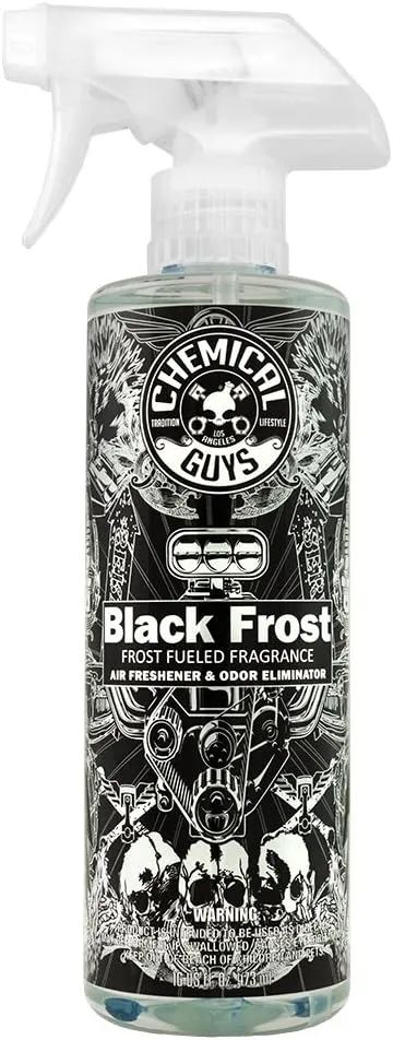 Chemical Guys Black Frost Air Freshener & Odor Eliminator (16 oz)