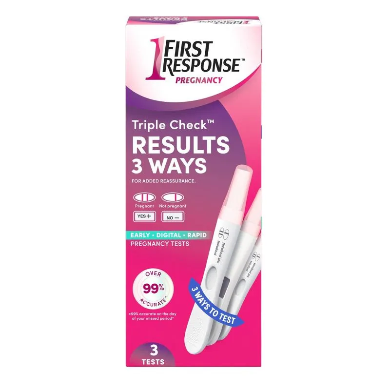 Triple Check Pregnancy Test