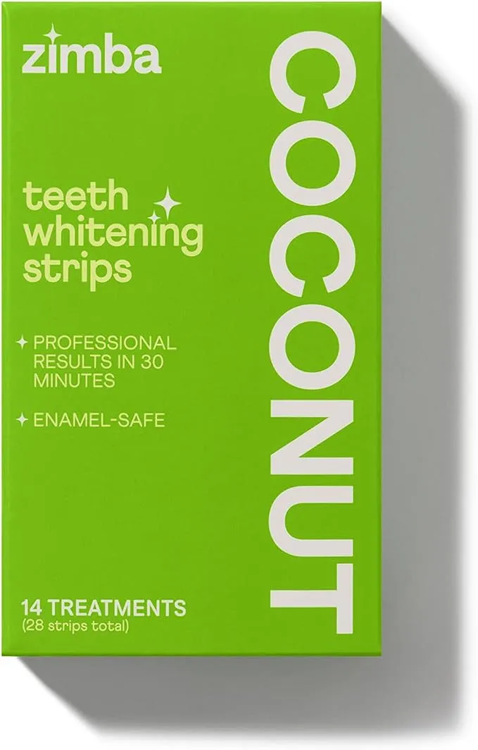 Zimba Spearmint Teeth Whitening Strips