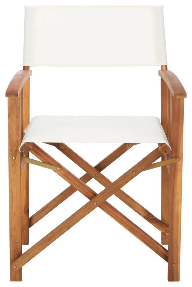 Safavieh PAT7004F-SET2 Laguna Director Chair Natural & Beige