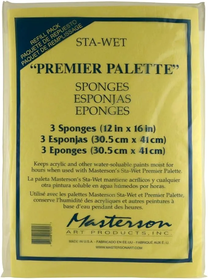 Masterson Sta-Wet Premier Palette Acrylic Paper Refill