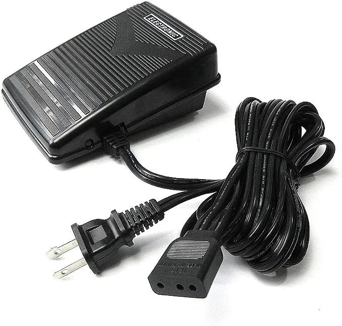 Speed Foot Control Pedal with Cord # 032270116 for 110V Kenmore 148 13101, 158 17812, 385 1788180+