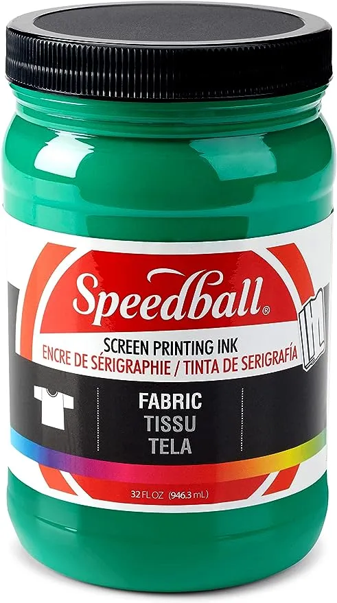 InkMaster Black Magic Fabric Screen Printing Ink - 32oz: Vibrant, Long-lasting,