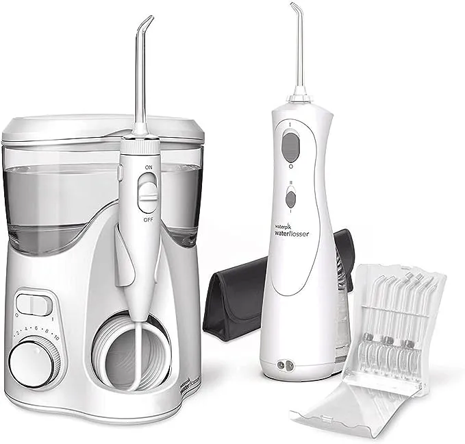 Waterpik Ultra Plus Water Flosser &amp; Cordless Plus Water Flosser WP-150UK/WP-47<wbr/>0