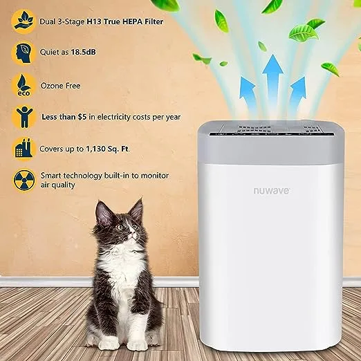 Air Purifiers for Home Bedroom Up to 1361 Sq Ft, Portable Air Purifier with A...