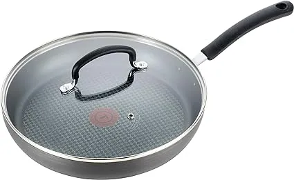 12&#034; Frying Pan with Lid Ultimate Hard Anodized Nonstick Cookware