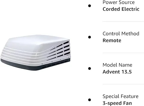 ASA Electronics ACM135 Advent Air 13,500 BTU Roof Top AC, White