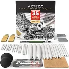 Arteza Drawing & Detailing Accessory Tools - 35 Piece Set