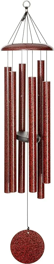 Corinthian Bells by Wind River - 44 inch Copper Vein Wind Chime for Patio, Backyard, Garden, and Outdoor décor (Aluminum Chime) Made in The USA