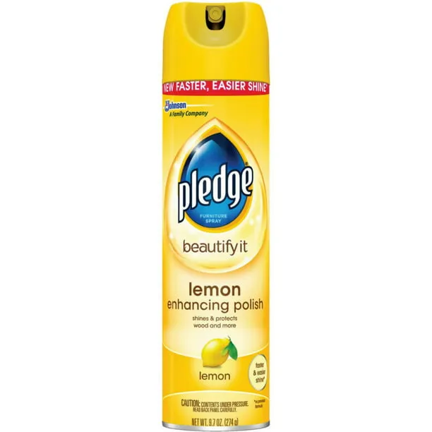 Pledge Furniture Polish Lemon