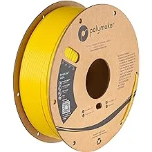 Polymaker ASA Filament 175mm Yellow, 1kg ASA 3D Printer Filament, Heat & Weather Resistant - ASA 3D Filament Perfect for Printin