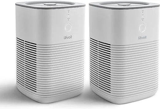 Levoit Air Purifier for Home Bedroom, HEPA Fresheners Filter Small Room Cleaner with Fragrance Sponge for Smoke, Allergies, Pet Dander, Odor, Dust