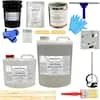 Armorpoxy 3 gal. Medium Gray Gloss 2-Part Epoxy Interior Low VOC Industrial Garage Epoxy Paint Kit