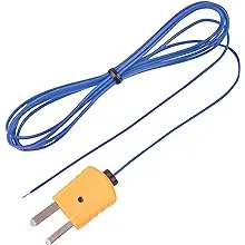 REED TP-01 Beaded Thermocouple Wire Probe, Type K, -40 to 482degF (-40 to 250degC)