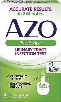 Azo Bandelettes de test d'infection urinaire